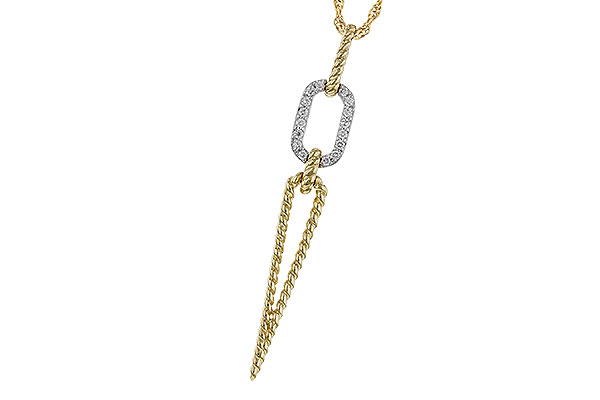 L329-83760: NECKLACE .14 TW