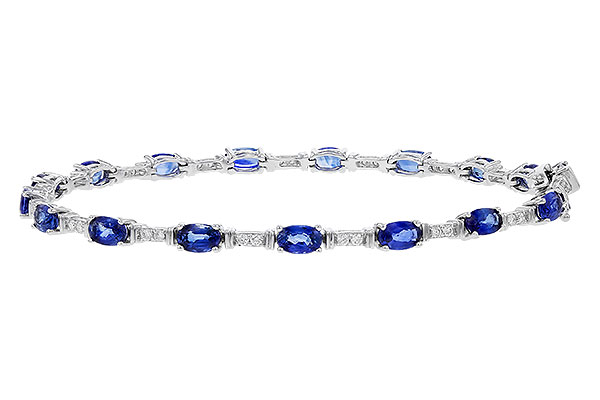 L329-83814: BRACELET 4.92 SAPPHIRE 5.24 TGW (7")