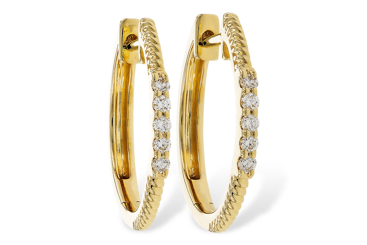 L329-86523: EARRINGS .11 TW
