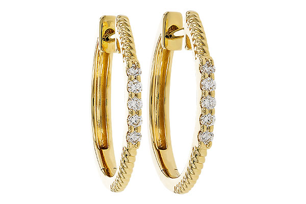 L329-86523: EARRINGS .11 TW