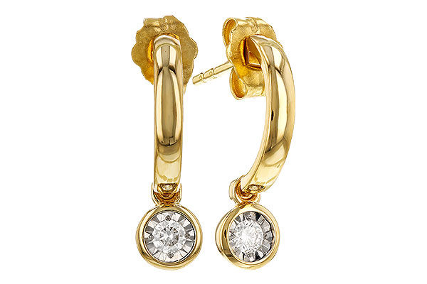L329-88323: EARRINGS .10 TW