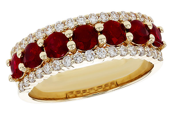 L330-72860: F243-48351 W/RUBY 1.26 TW RUBY 1.70 TGW