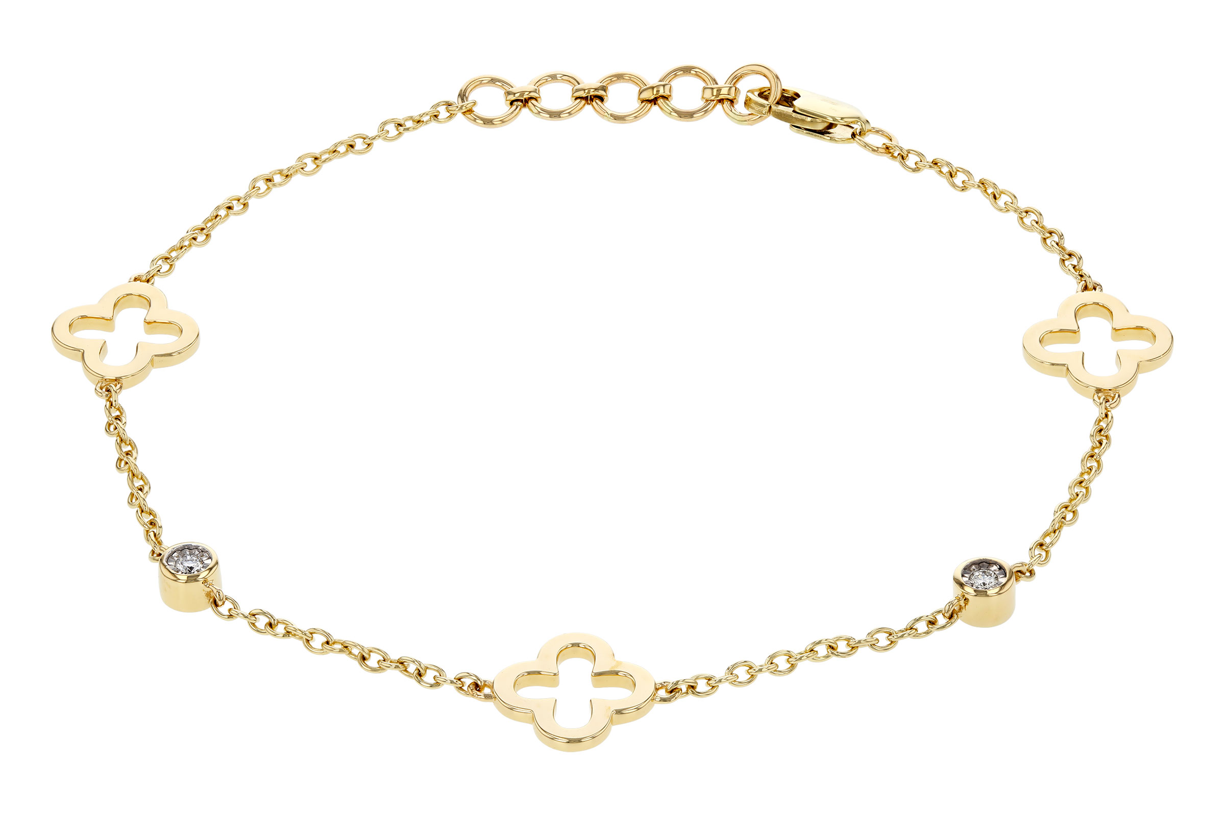 L330-73778: BRACELET .06 TW (7.25")