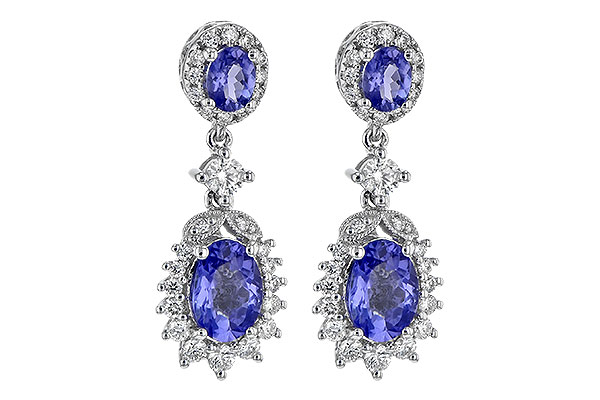 M245-32905: EARR 1.80 TW TANZANITE 2.33 TGW
