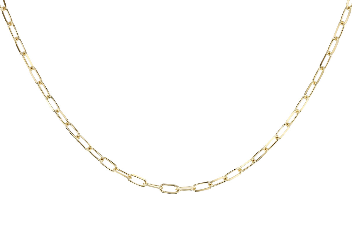 M328-96514: PAPERCLIP MD (18", 3.10MM, 14KT, LOBSTER CLASP)