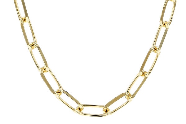 M328-96514: PAPERCLIP MD (18IN, 3.10MM, 14KT, LOBSTER CLASP)