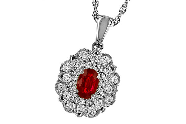 M328-98305: NECK .55 RUBY TW 1.07 TGW (6x4MM RUBY)