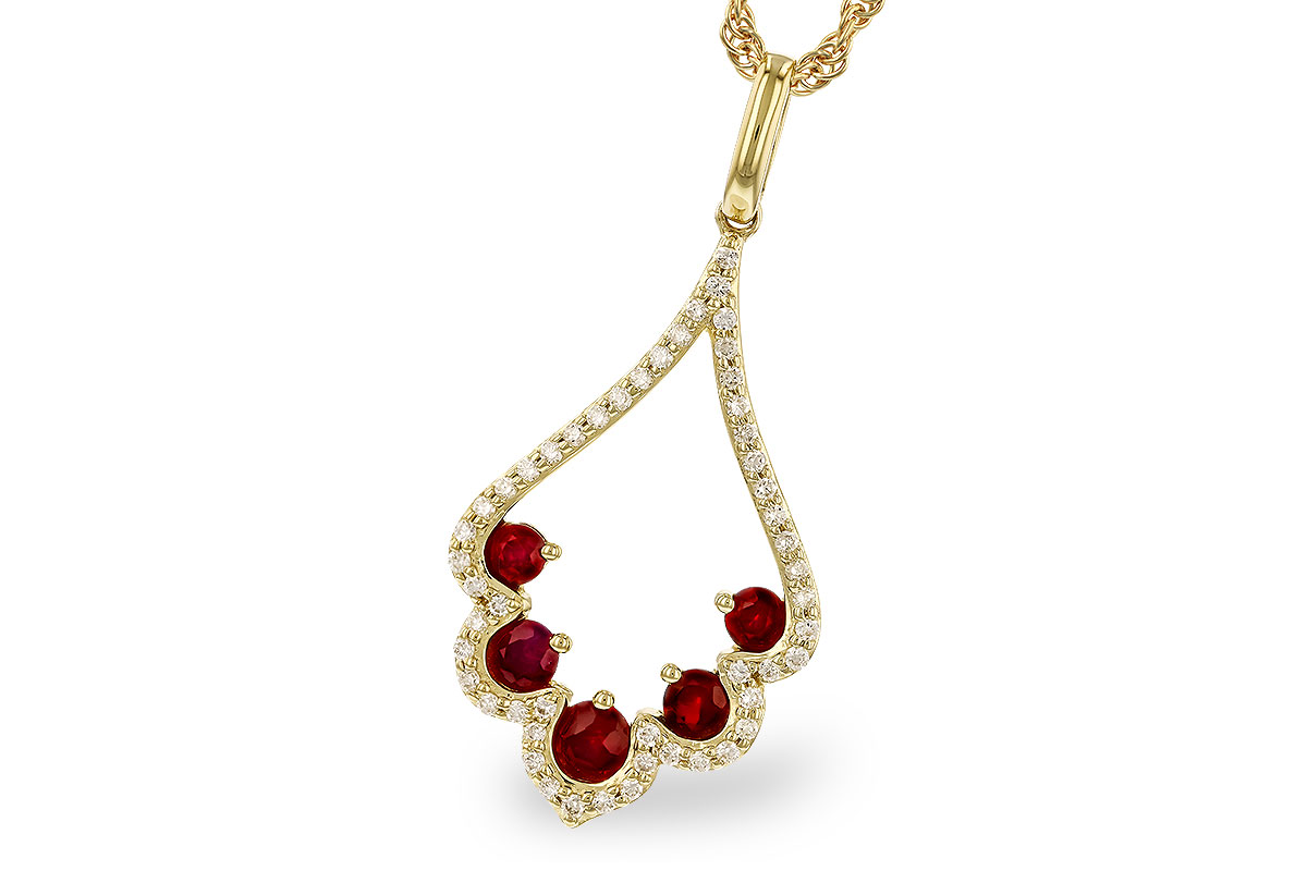 M328-99232: NECK .34 RUBY .53 TGW