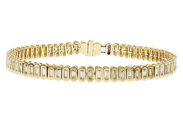 M329-81978: BRACELET 1.70 TW BAGUETTE (7")