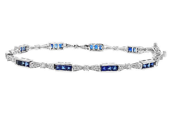 M329-87405: BRACELET 2.10 SAPPHIRE 2.75 TGW (7")