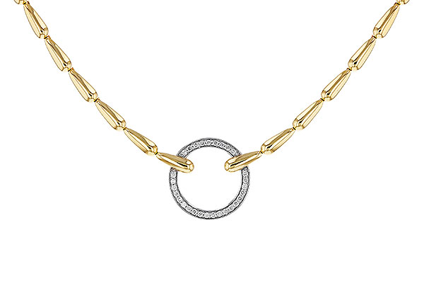 M329-90132: NECKLACE .33 TW (17")